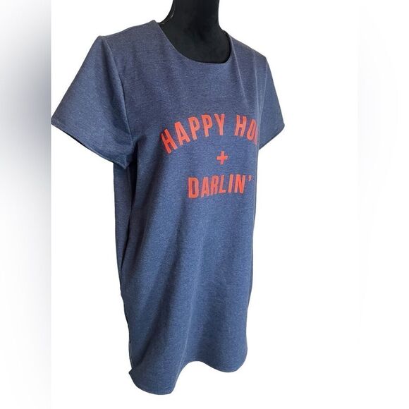 NWT DRESS FORUM HAPPY HOUR + DARLIN GRAPHIC CASUAL DRESS WOMENS SIZE LARGE - Picture 5 of 8